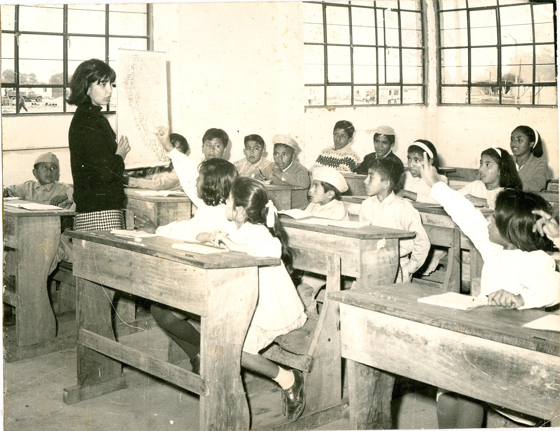 Clase de Fe y Alegría en la Federación